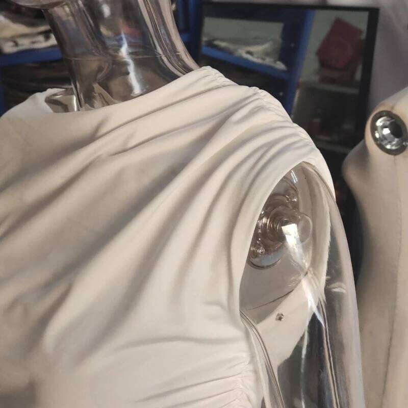 2026 French Style Satin for Women's Summer Design, Pure Desire to Shrink Waist and Show Thinning, Hip Wrapping Long Dress C260311