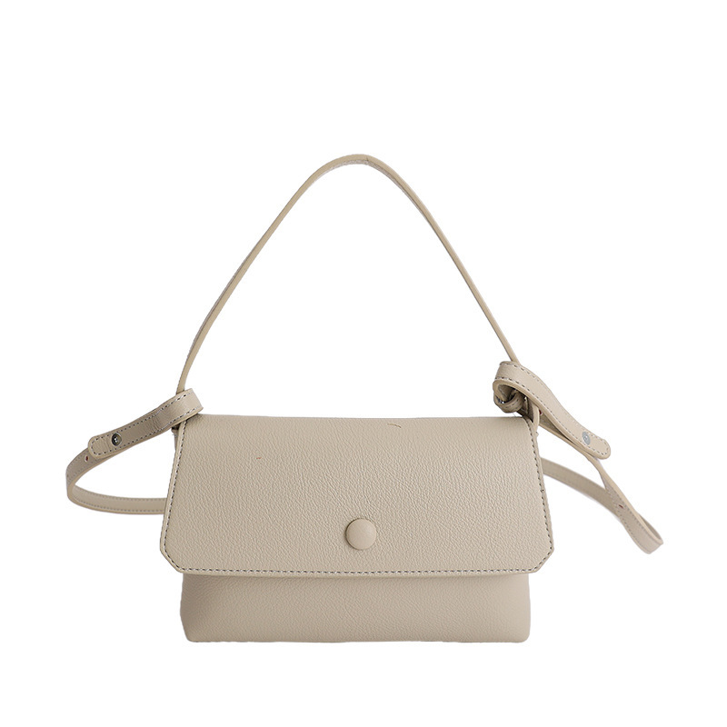 Spring luxury handbag, high-end minimalist design, mobile phone bag, fashionable button envelope, crossbody bag, shoulder bag, crossbody bag
