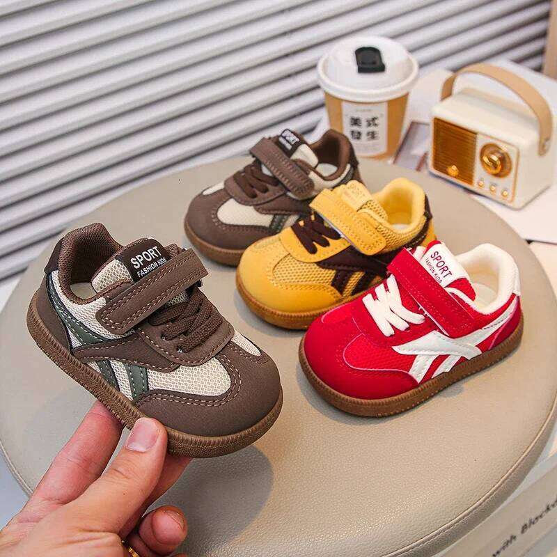 Toddler Boys Girls Sports 0-6 Years Old Children's Sneakers Mesh Soft Anti Slip Walkers Casual Outdoor Shoes Baby Kids H260312