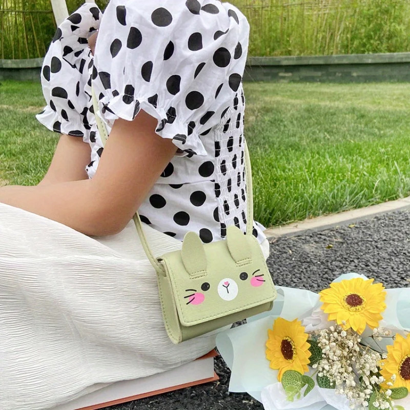 Childrens Mini Handbags Princess Baby Girls PU Leather Small Shoulder Crossbody Bags Cute Kids Coin Purse Wallet 260311