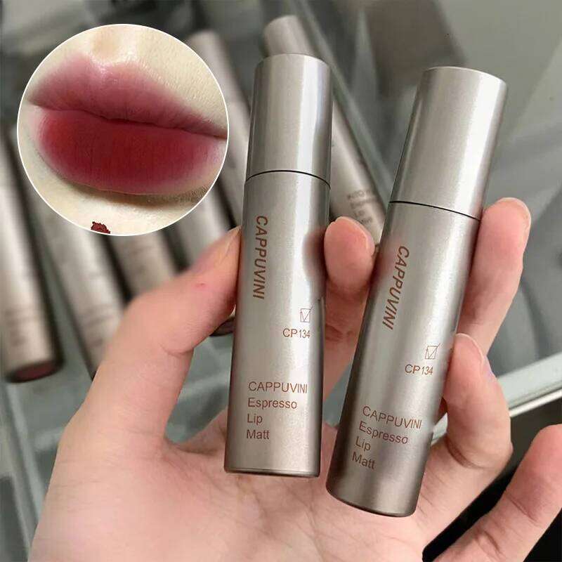 Long-lasting velvet matte balm- waterproof, gloss, using natural bare smooth, stain-resistant lip makeup W260311