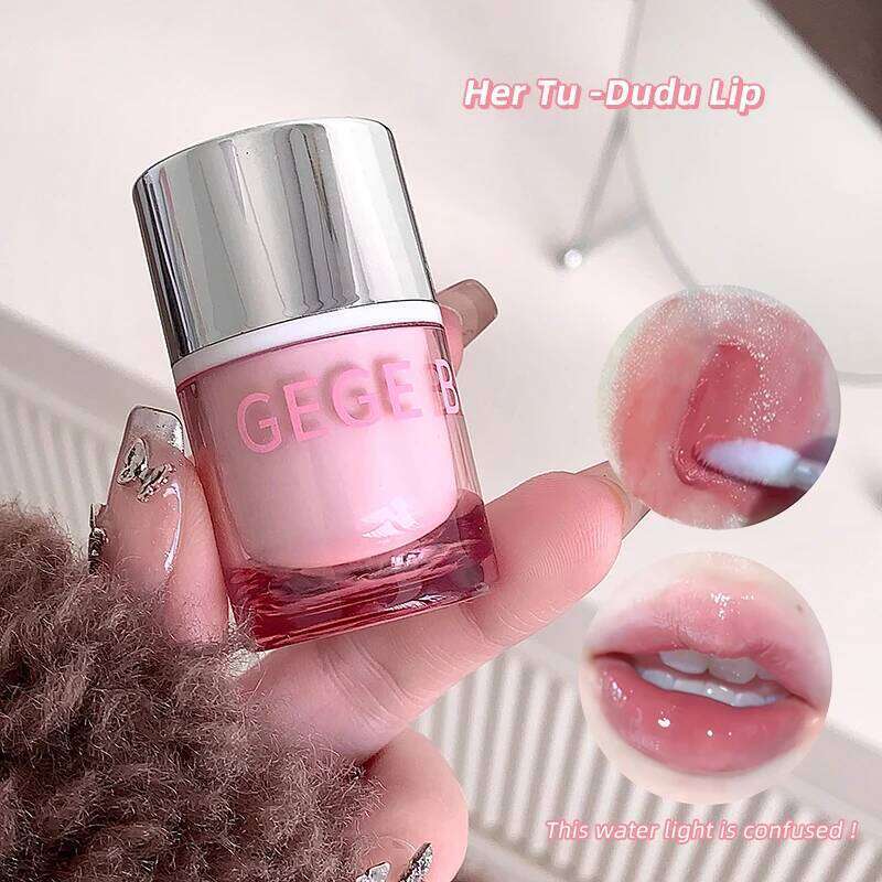 GegeBear Crystal Gloss Lip Tint: Matte Finish with Hydrating Formula-Radiant, Velvet-Look for a Youthful, Dewy Glass-Lip Effect, W260311