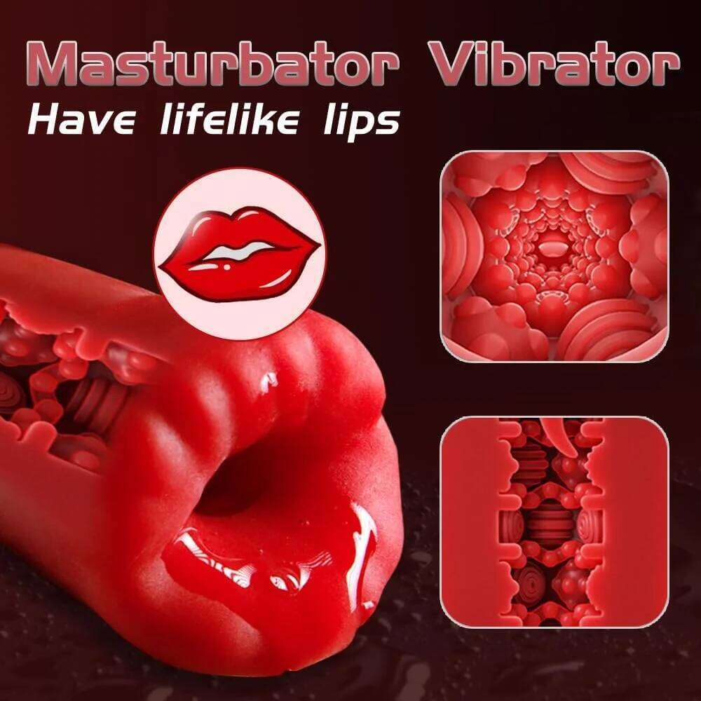 Masturbators for Men Silicone Soft Sucking Real Vagina Male Cup Endurance Exercise Masturbation Sex Toy Z260312