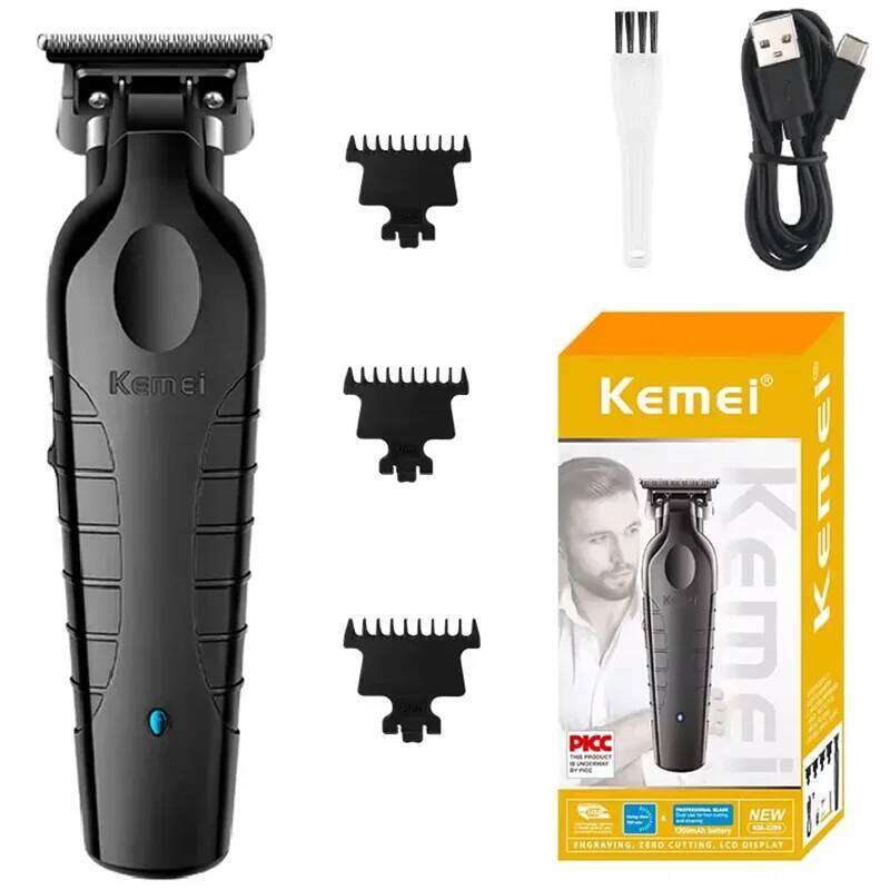Kemei Zero Professional Beard Trimmer For Men Electric Clipper Rechargeable Hair Cutting Machine Barber Shop C260312