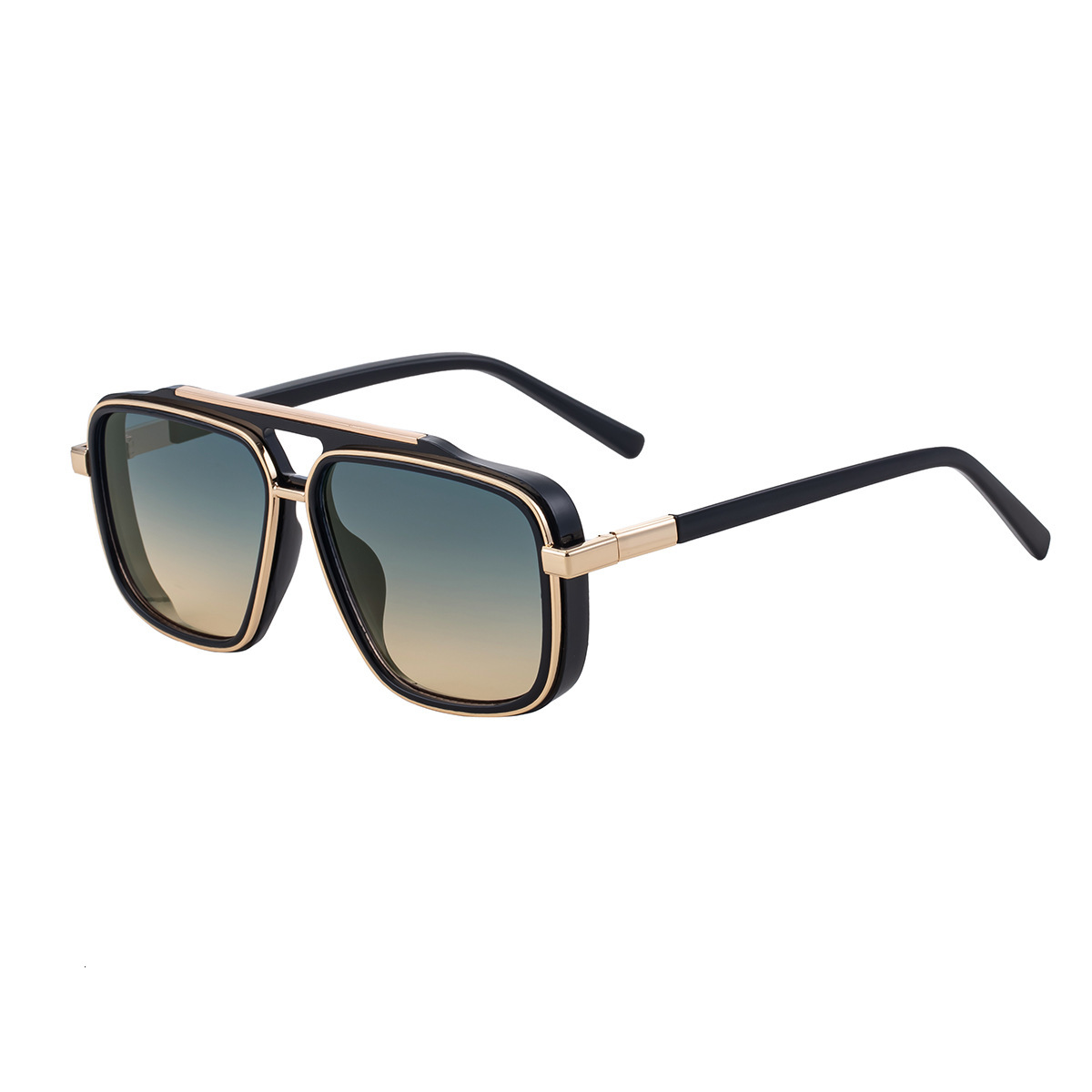 2026 New Fashion Square Frame Polarized Unique Retro High-end Sun Protection Sunglasses for Men,