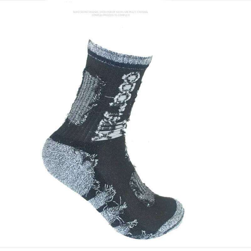 3 Pairs Set Winter Professional Sports Sock Outdoor Keep Warm Cycling Running Hiking Skiing Thermal Spring Men Crew Socks Z260312