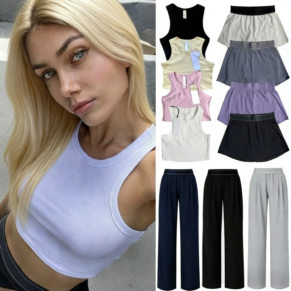 Womens Set Clothes Jacket Yoga Top Hoodie Gym Short Sports Outfit Pants Jogging Sportswear Sweatshirt Quarter Zip Coat Running