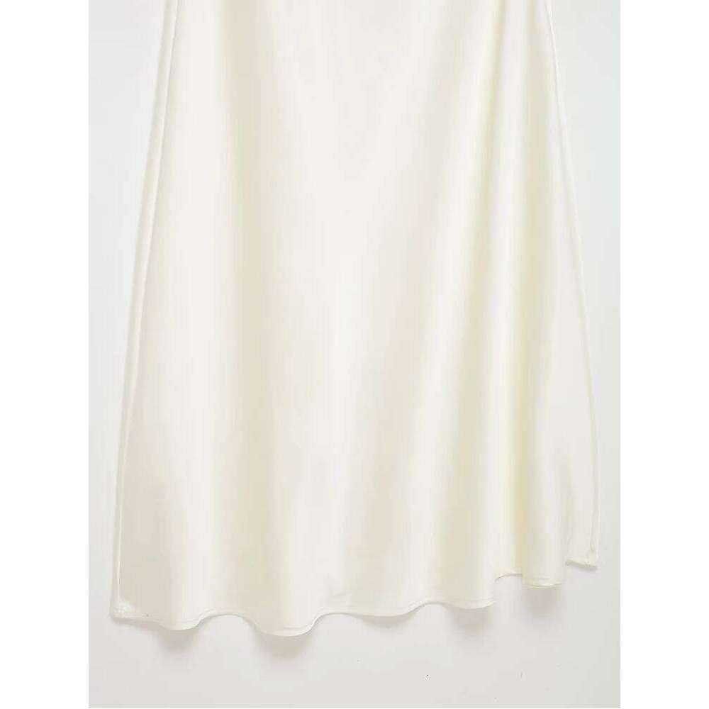 Sexy Women V-neck Satin Sling Long Dress Chic Lace Splice Sleeveless Backless Slim Gowns Summer Elegant Party Dresses C260311