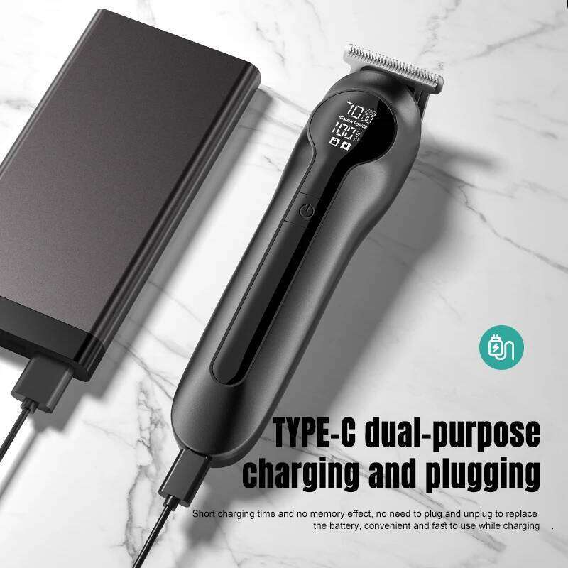 IRUIBEAUTY 986 6-in-1 Multifunctional Grooming Kit Rechargeable Waterproof Clipper Electric Shaver Nose Hair Trimmer C260312