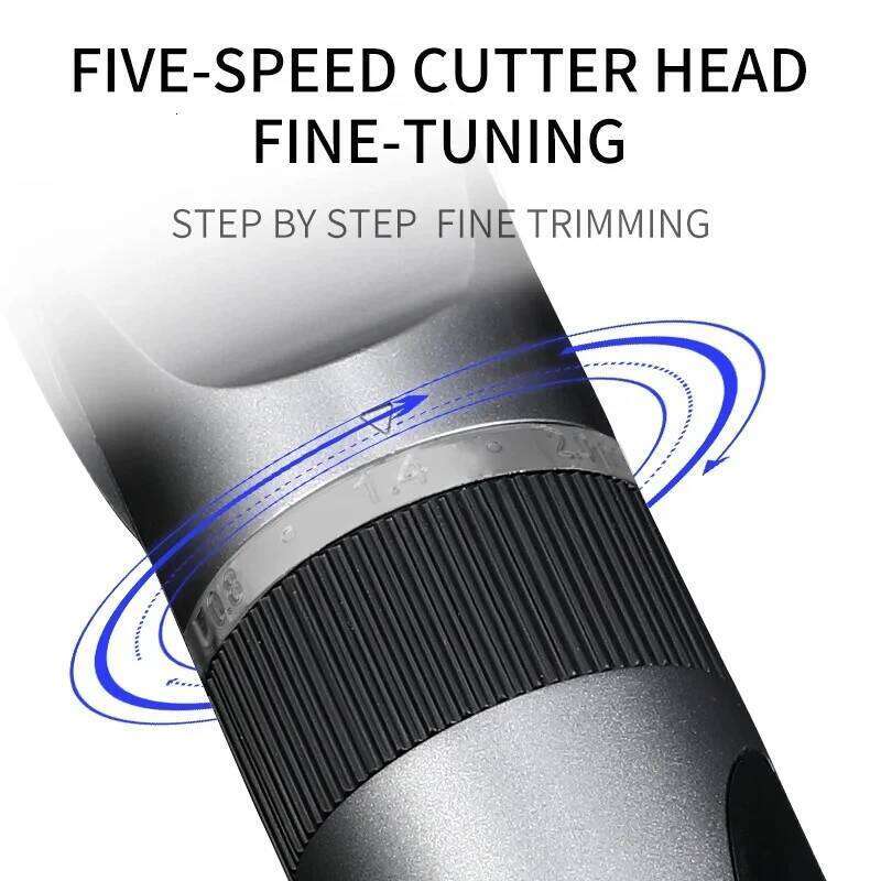 Professional Cordless Rechargeable Electric Clipper - For Men, Adults Kids, Barber-Grade Hair Trimmer & Cutter Machine C260312