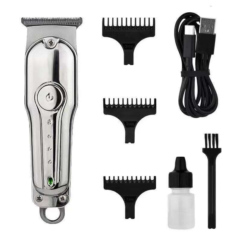 2026 New Professional Clipper Rechargeable Hair Cutting Machine Cordless Portable Trimmer for Men C260312