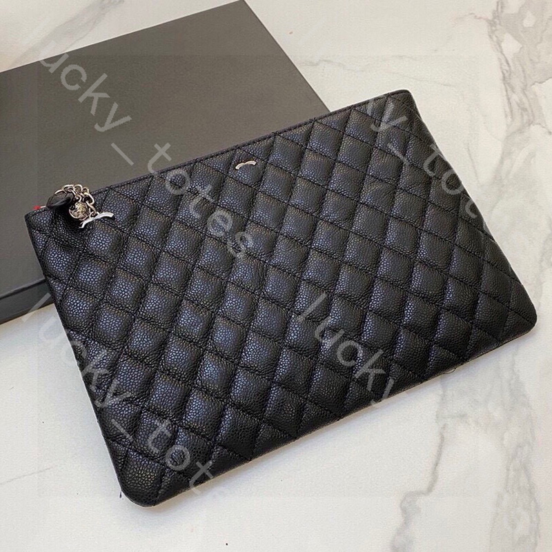 Italy Designer Bag Cowhide Make Up Bags Black Handbag Toiletry Pouch Luxury Purses -12 Travel Cosmetic Bag Plaid Storage Bags DPD2506174