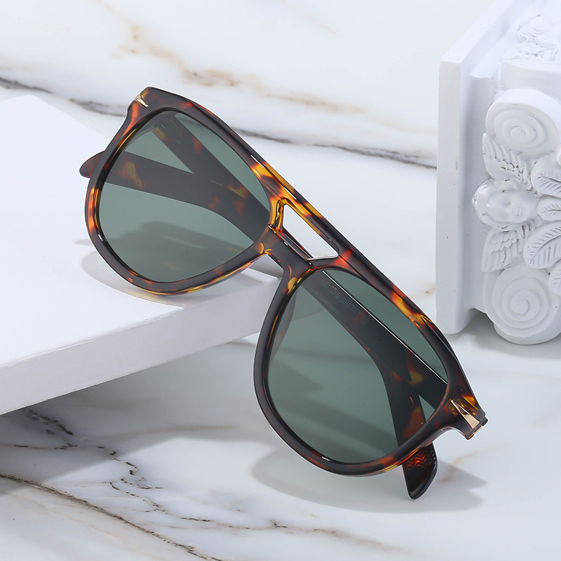 Vintage Large Frame Polarized for UV Protection Sunglasses Men Trendy Glasses Wholesale Shades