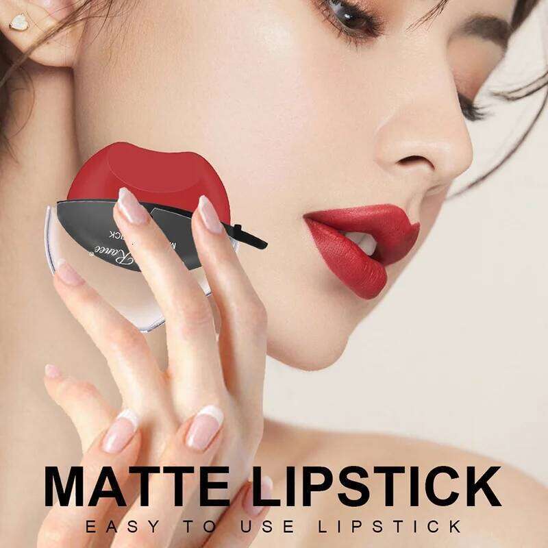 New Squeeze Into Lazy Lip-shaped Lipstick Moisturizing Matte Lip Makeup Tint Waterproof Nonstick Cup Lipgloss Korean W260311