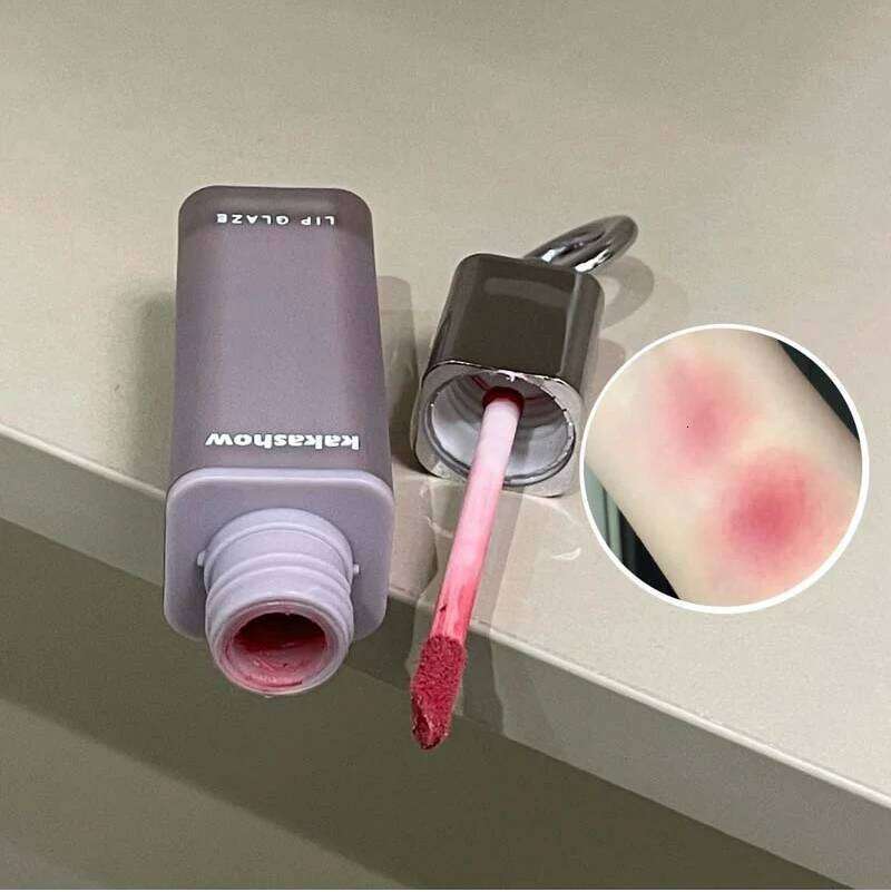 Kakashow Matte Lipstick Lip Gloss Long-Lasting Non-Fading Waterproof Non-stick Cup Exquisite Gift W260311
