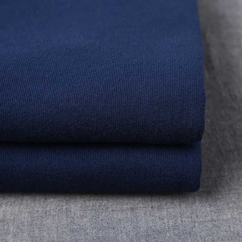 Good Quality Zip Hooded Women And Men Sweatshirt Navy Blue Cotton Casual Street Wear Loose Y2k Spring Autumn Solid Hoodie Jacket M260312