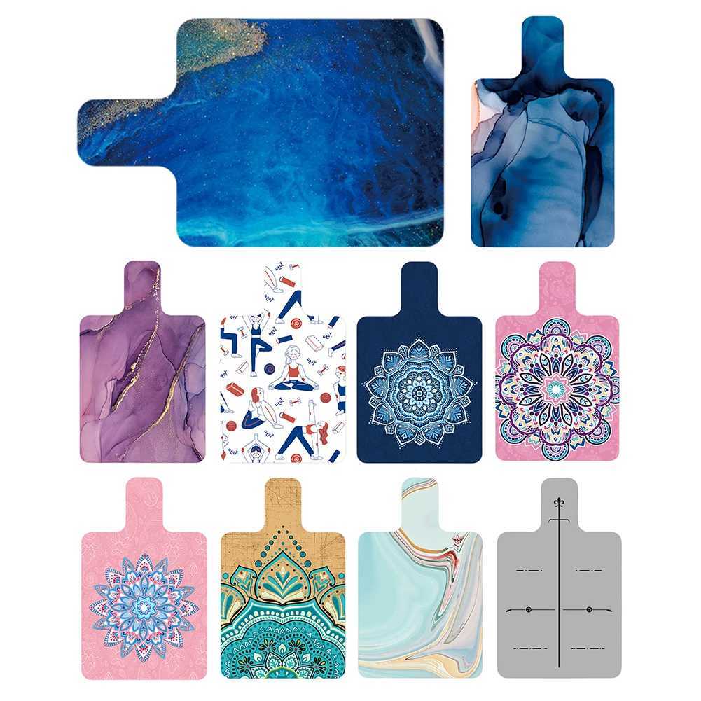 Yoga Mat Pilates Reformer Mat Pilates Suede Rubber Reconstituted Core Bed Training Positioning Non Slip Mat M260312