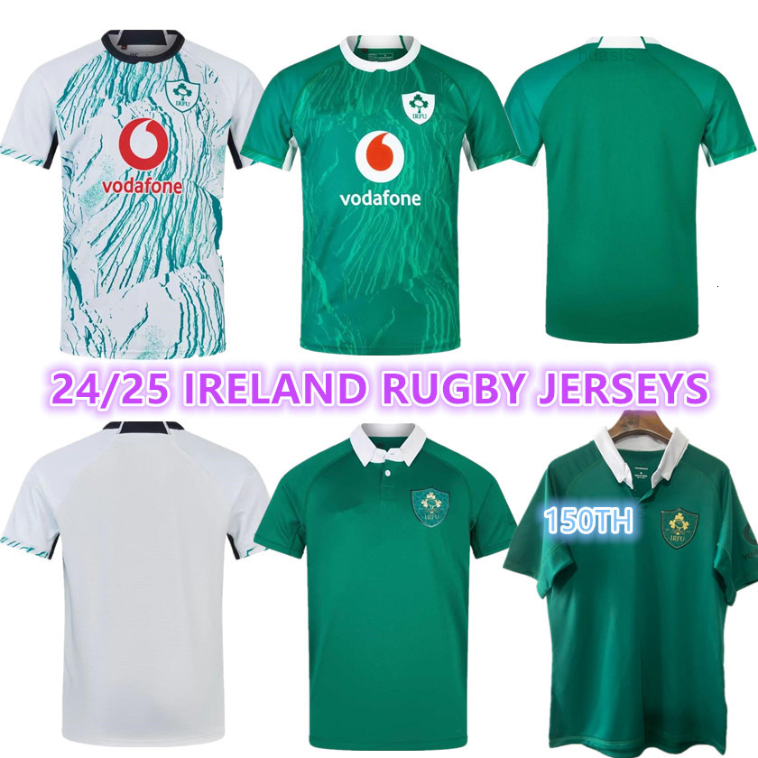 2024 2025 Ireland rugby Jerseys 150 years 24 25 Ireland national team Home court Away retro League rugby shirt jersey POLO 150th Anniversary Edition jerseys S5XL Top