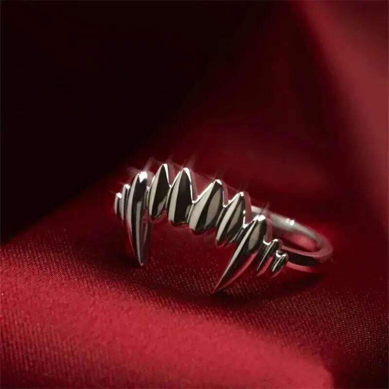 Game Baldur's Gate 3 Rings Cosplay Astarion Vampire Adjustable Metal Ring Halloween Props H260312