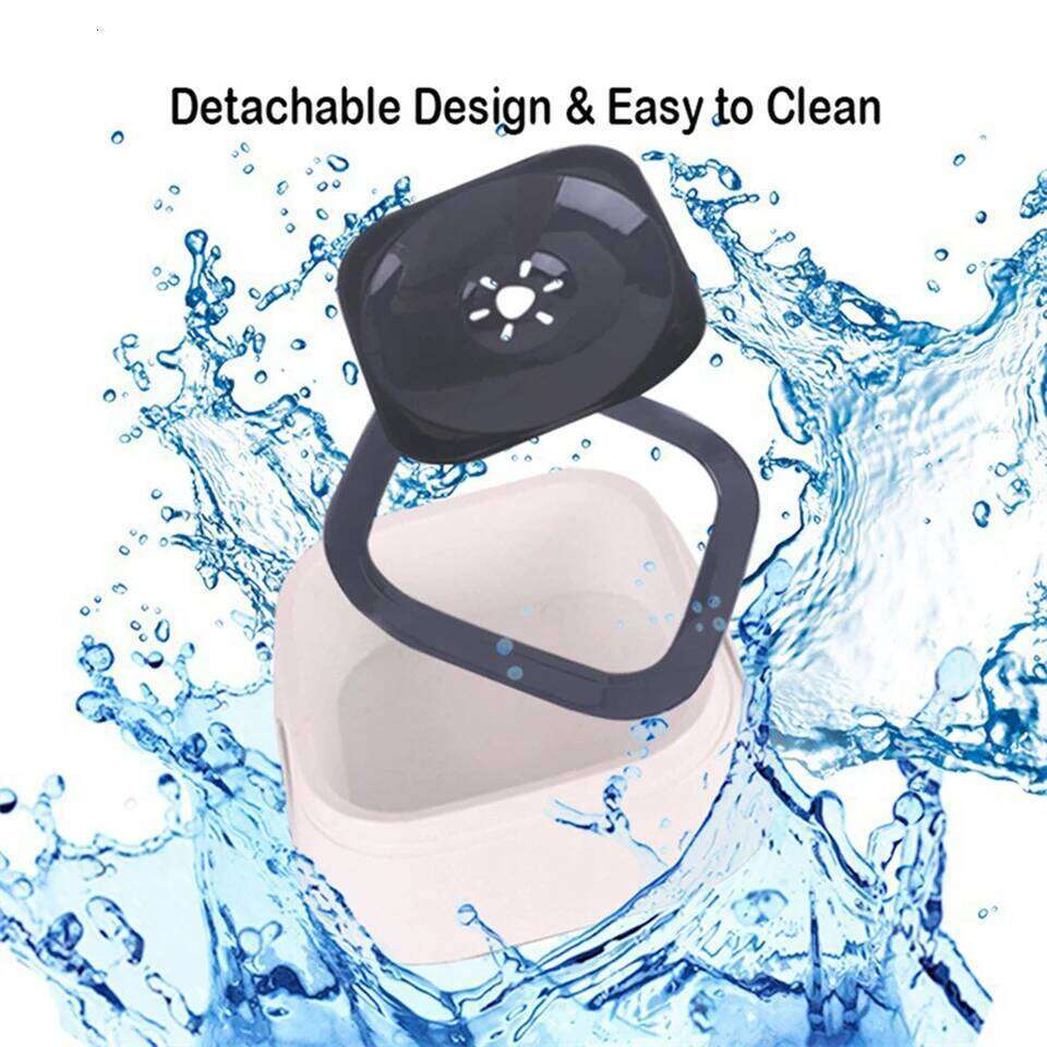 Outdoor Pet Floating Basin, Car Mounted Bowl, Splash Spill Proof Water Dispenser For Dogs And Cats 26Y0312