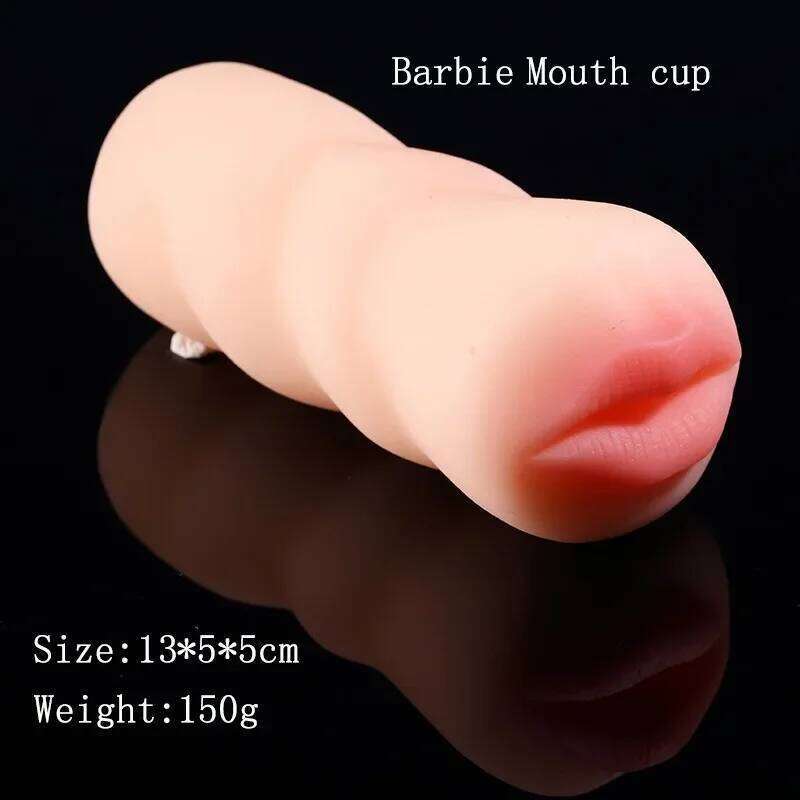 Realistic Blowjob Simulation Masturbator - Soft Silicone Vagina Pocket Cup, Mens Shop Essential Adult Products Sex Toy Z260312