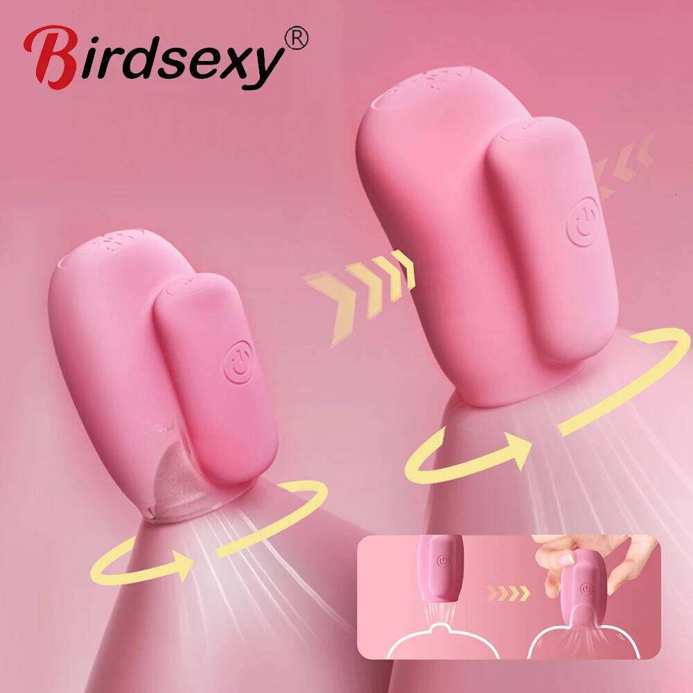 Clip For Breast Massage G spot Stimulation Nipple Sticker Vibrators Sex for Women Adult Toys Z260312