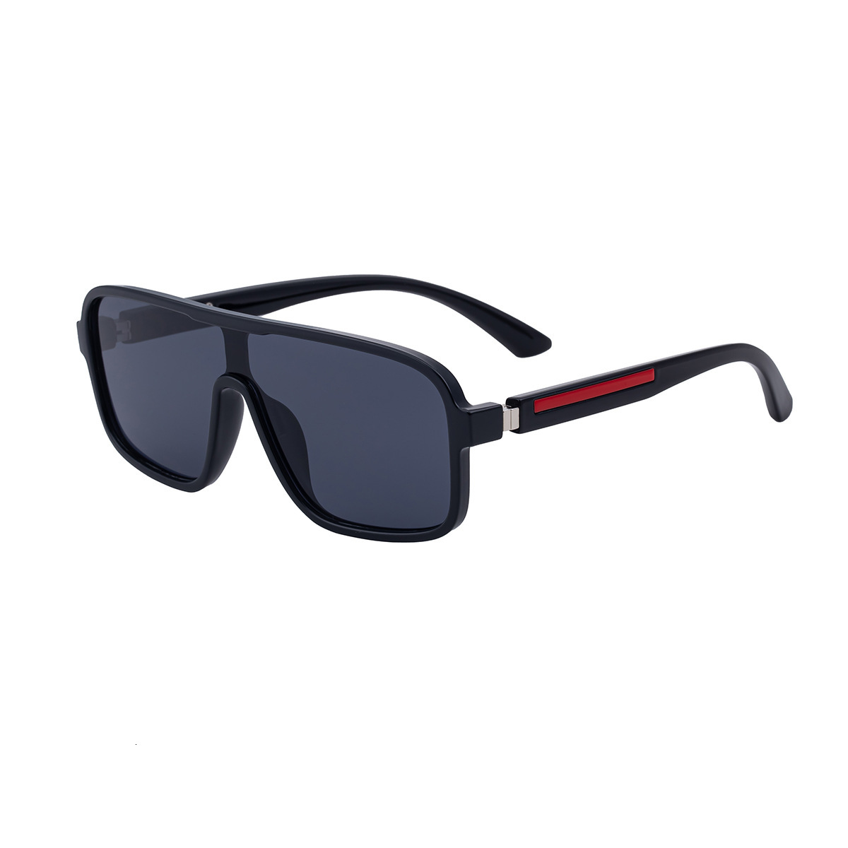 2026 New Fashion Square Frame Polarized Men, One-piece Lens, Personality Trendy Outdoor Sun Protection Sunglasses for Men