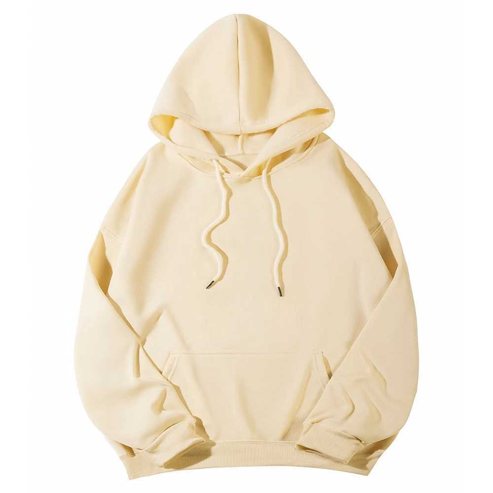 Hoodies for men and women 2026 autumn new item heavyweight American high street mens top plus size hooded pullover M260312