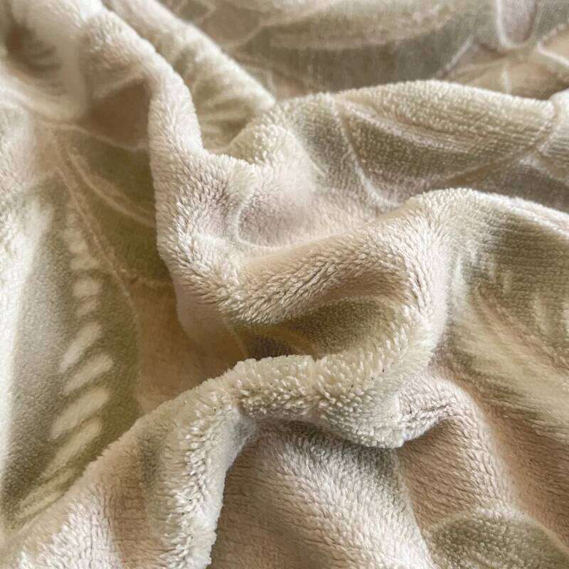 4Pcs Carved Milk Flowers Bedding Warm Thickened Winter Crystal Velvet Flannel Duvet Cover Set Bed Sheet Pillowcases H260312