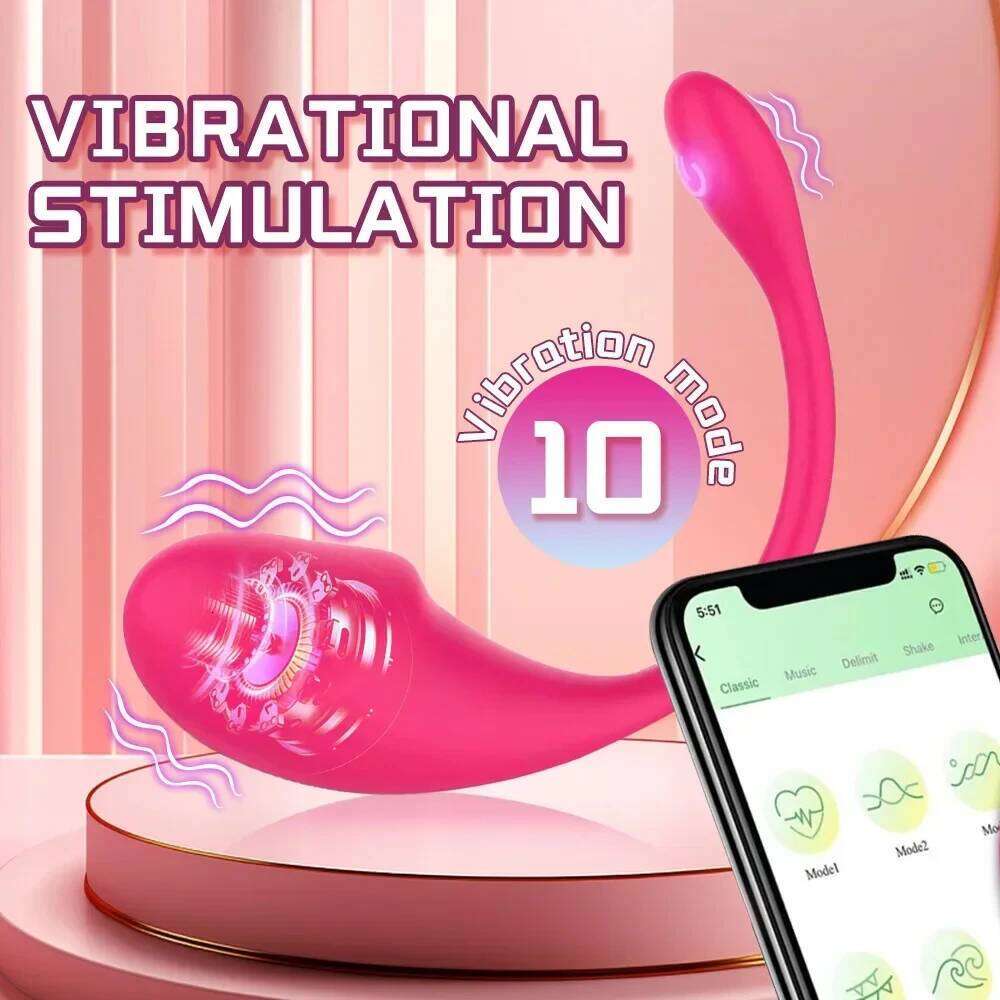 Wireless Bluetooth APP Vibrator Female Remote Control Egg Clitoris Stimulator G Spot Massager Sex Toys for Women Adults Panties Z260312