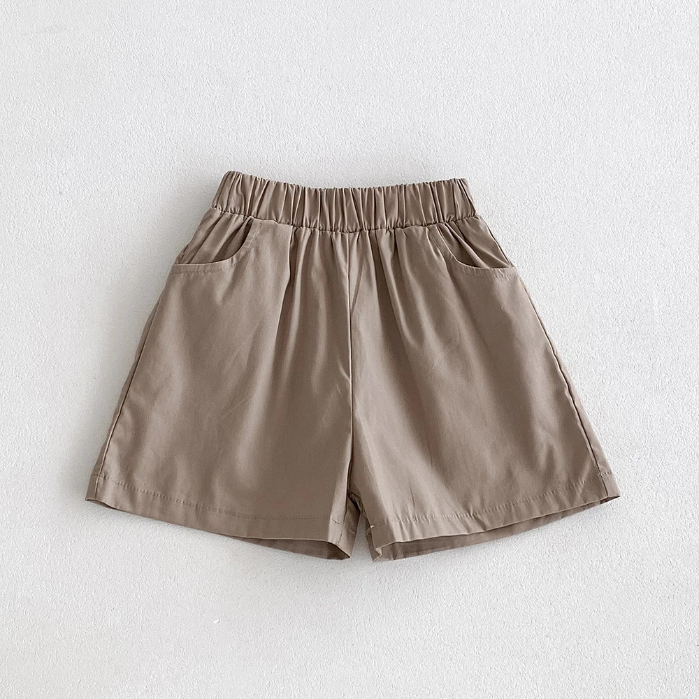 Vintage Baby Girls Boys Shorts Summer Cozy Cotton Breathable 3 Pockets n Kids Short Pants Children Bloomers 260311