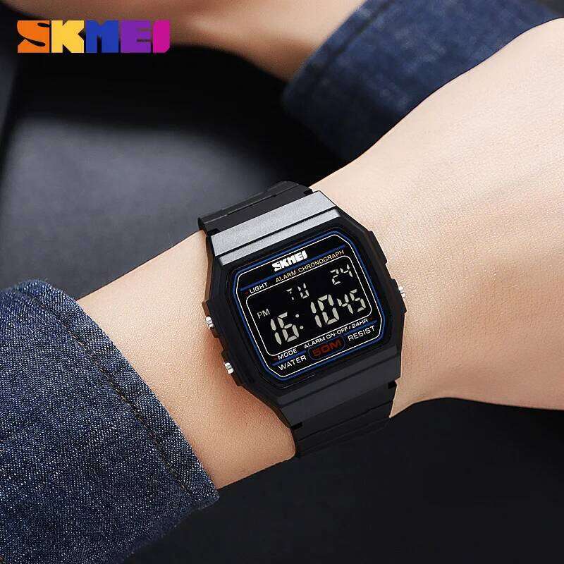 SKMEI 2042 Digital Sports Watch for Men Waterproof Calendar Back Light Mens Wristwatches Electronic Military Clock reloj hombre