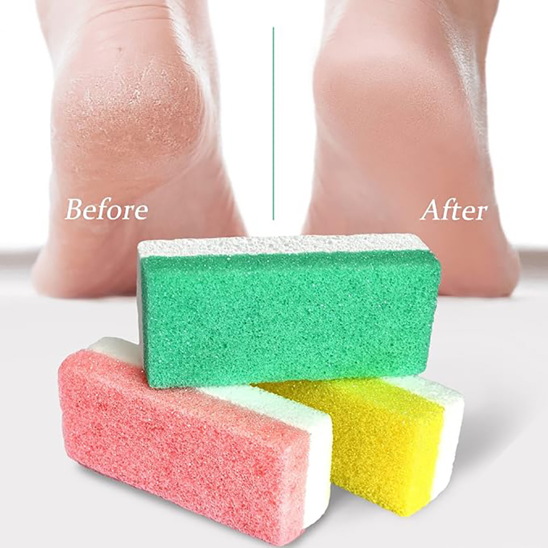 10Pieces Home Use Glass Foot Pumice Stone for Feet Hard Skin Callus Remover