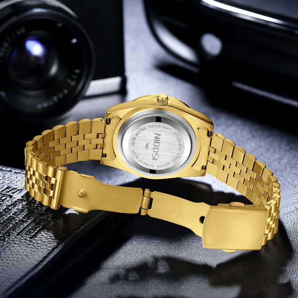 NIBOSI Quartz Wristwatch Top Brand Luxury Fashion Dive Watch Men 30ATM Waterproof Date Clock Sport Watches Man Relogio Masculino