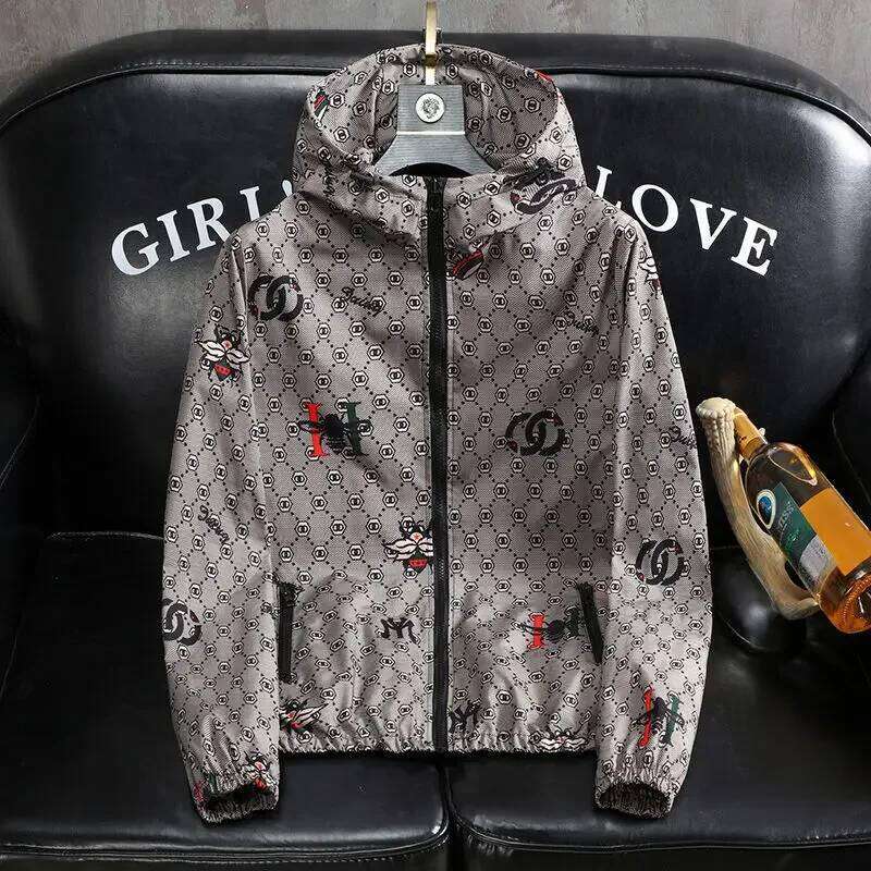 New Coat Spring And Autumn Fashion Brand Slim Fit Handsome All-Match Thin Casual Jacket Men's Clothing Top Clothes