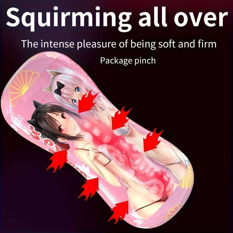 Male adult toy pocket channel, set, male training sex toy, 3D texture tunnel massager Z260312