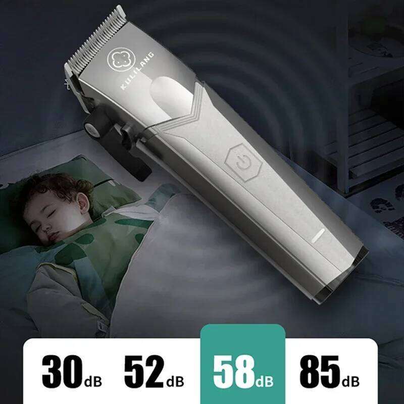 Madeshow Kulilang R55 R66 R77F Professional Men's Clipper Trimmer Wireless Barber trimmer for men Oil Head Hair Salon C260312