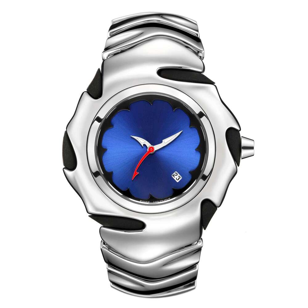 Vintage Personalized Creative y2k Alien Blade Night Light Waterproof Calendar Function Ins Style Men's Quartz Watch