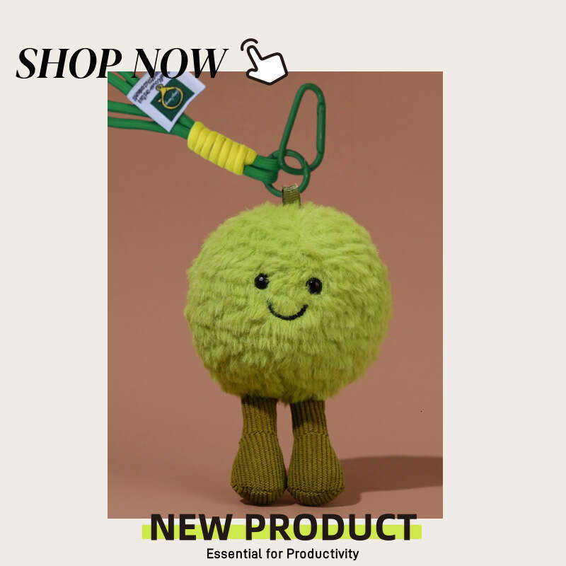 Vegetable Funny Expressions Onion Ginger Garlic Fruit Series Plush Pendants Keychains Doll Machine Toys Wholesale Strawberry Bear