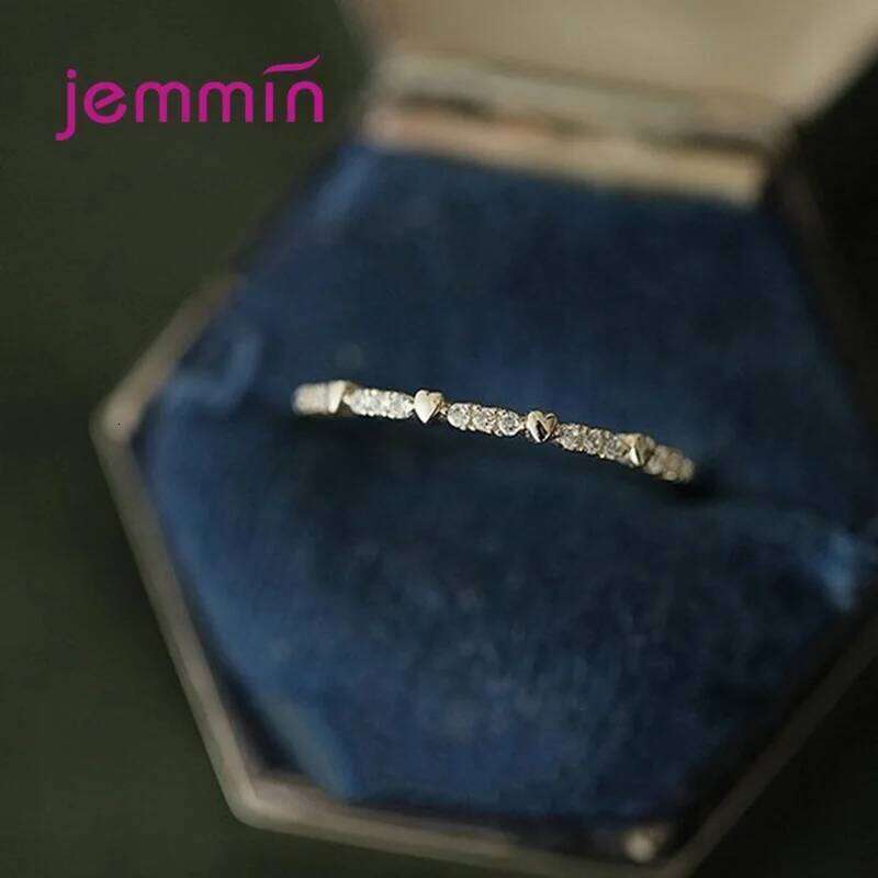 Wedding Engagement Rings For Women 925 Sterling Silver Gold Heart Ring Designer Fashion Jewelry Birthday Gift Wholesale H260312