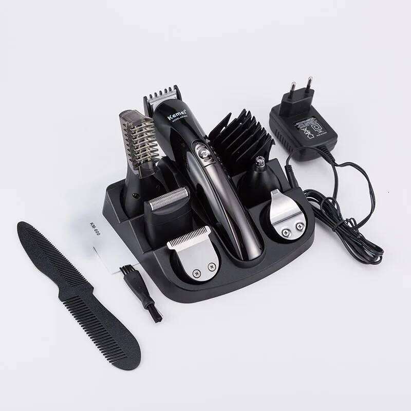 Kemei Barber Hair Electric Clipper Razor Shaver Beard Men Shaving Machine Cutting Nose Trimmer C260312
