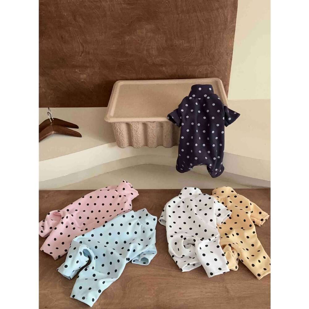 New Autumn Winter Pet Dog Clothes Made Of German Velvet Fabric, Warm Four-Legged Outfit For Teddy Bear And Schnauzer