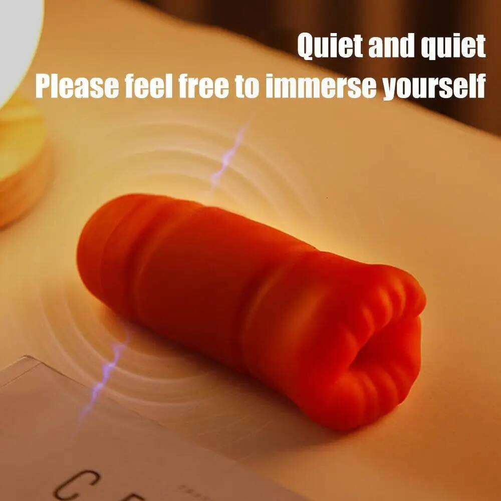 1Pc Male Sucking Masturbator w/Vibrating Bullet - 18+ Oral/Vaginal Blowjob Stimulation, Penis Vibrator Cup Z260312