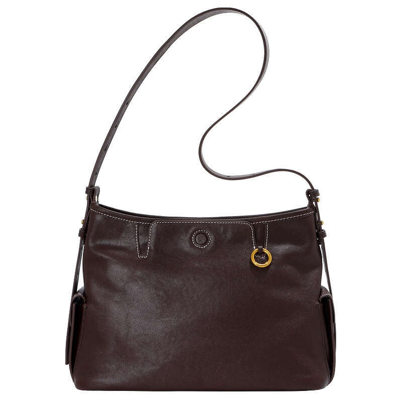 Luxury Shoulder Bags Totes Hobo Tote For Women Large Capacity Commuter Handbag Genuine Leather Underarm Cowhide Crossbody Bag Niche Design SENYY