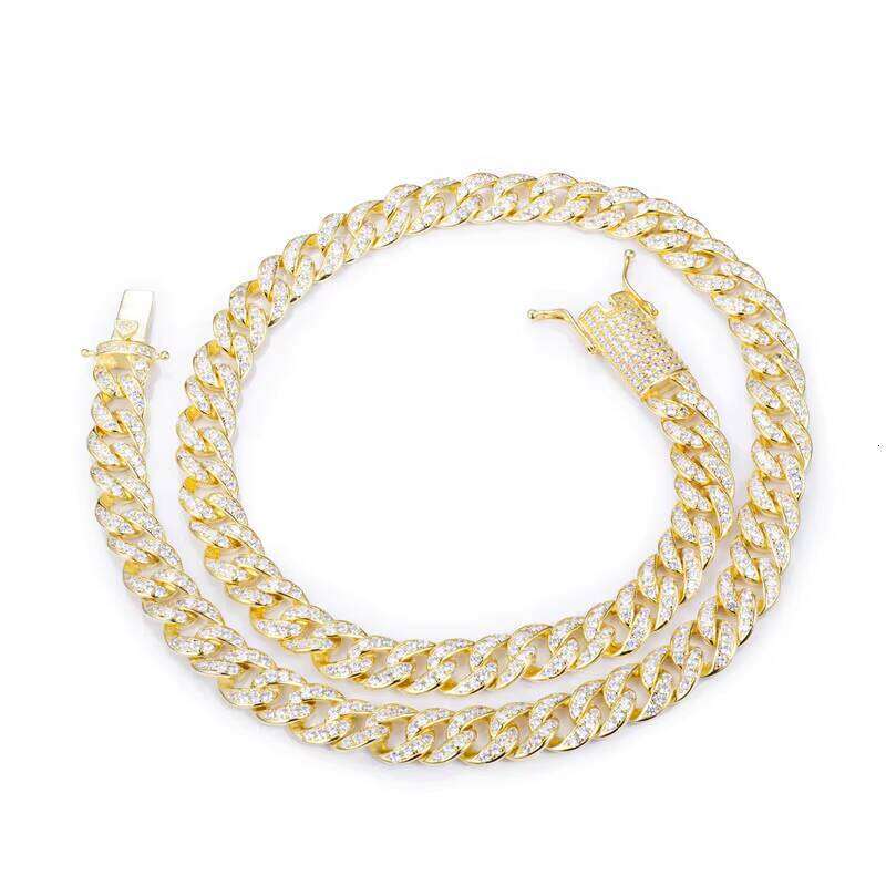 Men's Hip-Hop Gold-Plated Product Cuban Chain Necklace