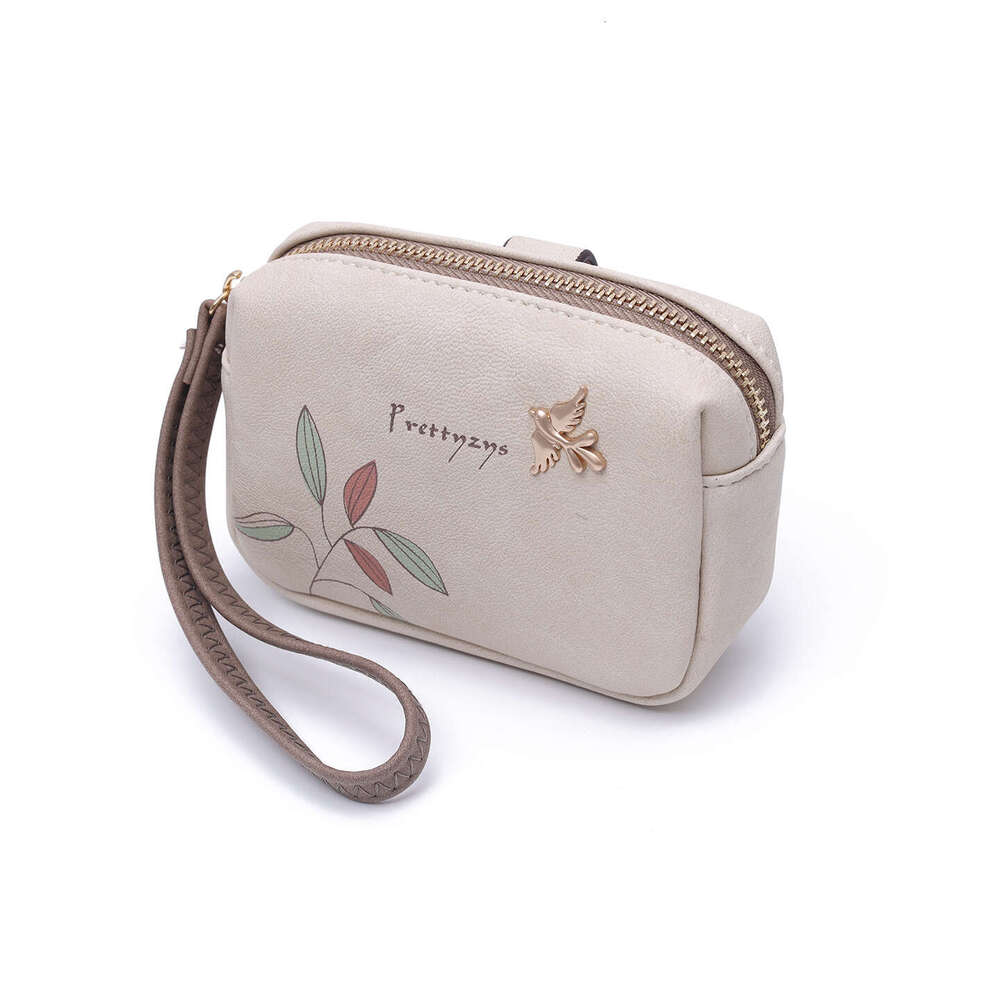 Luxury fashion wallet Short Women S Coin Purse New Korean Version PU Printed Handbag Wallet With Zipper For Cards Keys And Documents