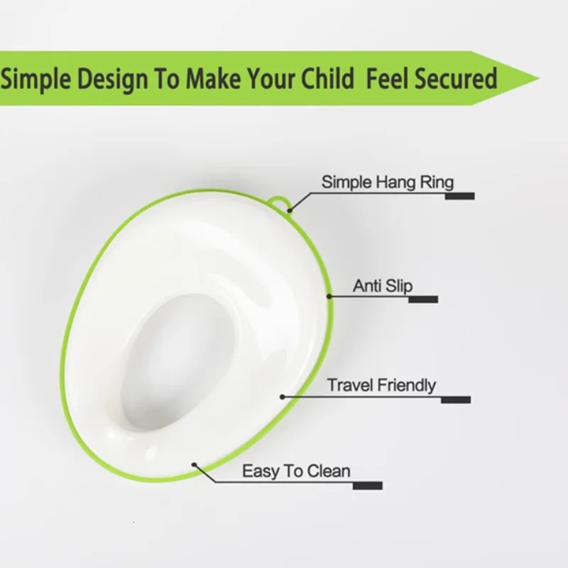 Easy to clean universal toilet seat for children portable baby assisted anti slip and splash proof urinal 260311