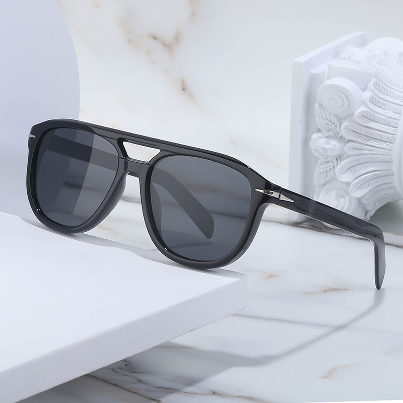 Vintage Large Frame Polarized for UV Protection Sunglasses Men Trendy Glasses Wholesale Shades
