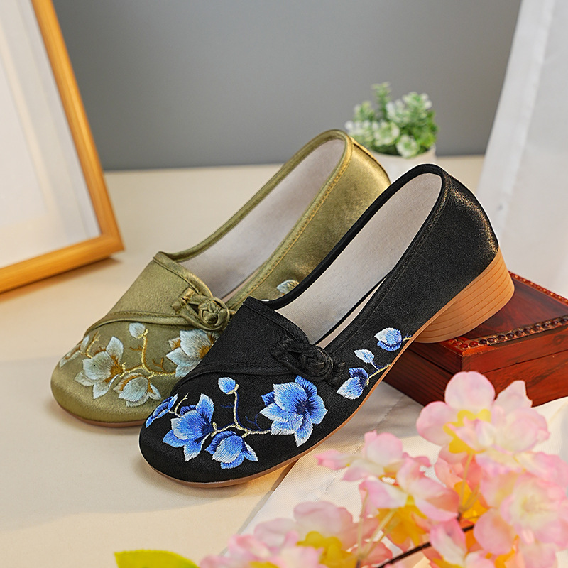 STAOXINDIKE the Beach Heel High Heel Wedge Heel Leather Black Red Ankle Evening Formal True to Size Wide Luxury Pumps Synonyms