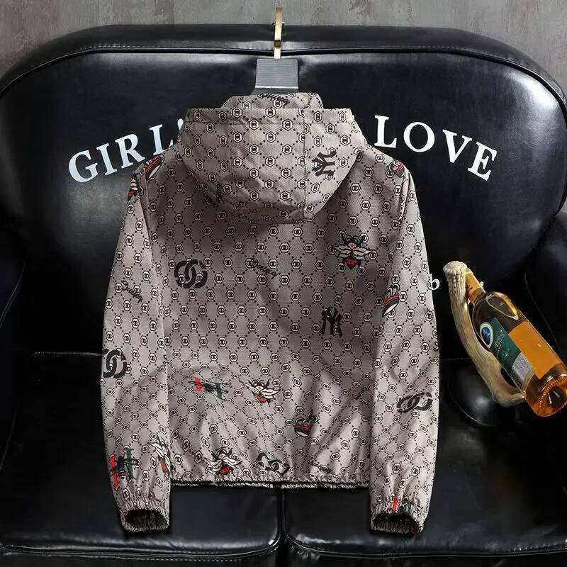 New Coat Spring And Autumn Fashion Brand Slim Fit Handsome All-Match Thin Casual Jacket Men's Clothing Top Clothes